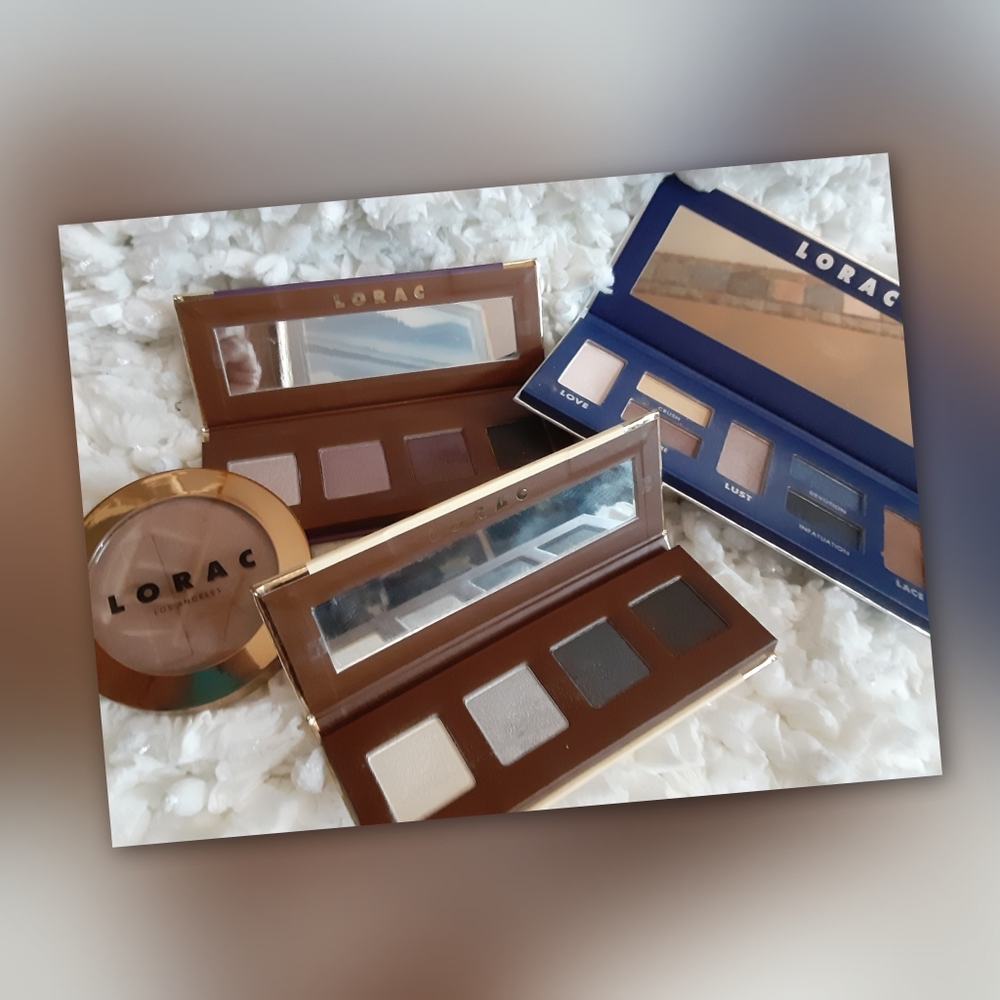 3 Collections of Lorac Eyeshadows and Lorac Powder
